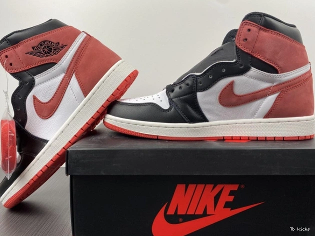 Reps TBK 1 Retro 555088-112 OG Air High Red' 'Track Jordan 0810